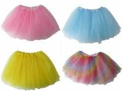 Sydney So Sweet Pastel Princess - Kids Costume Ballet Girls Tutu Wholesale Value Multi 4-Pack Tutu & Costume Shop