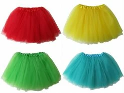 Sydney So Sweet Tutu & Costume Shop Rainbow Delight - Kids Costume Ballet Girls Tutu Wholesale Value Multi 4-Pack