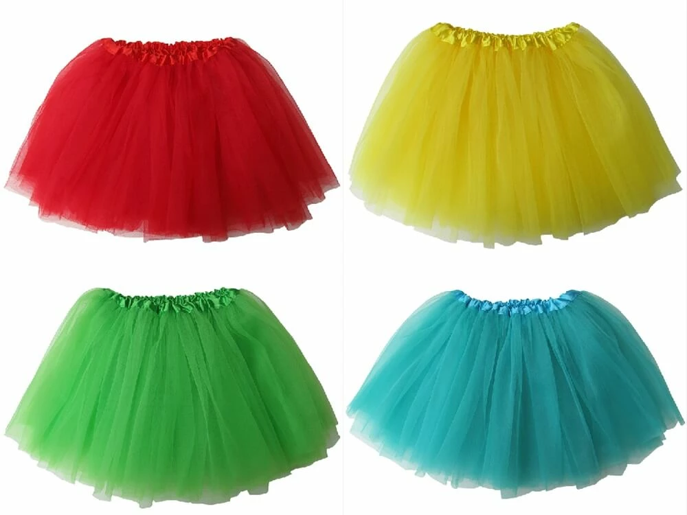 Sydney So Sweet Tutu & Costume Shop Rainbow Delight - Kids Costume Ballet Girls Tutu Wholesale Value Multi 4-Pack 1 Sydney So Sweet Tutu & Costume Shop Rainbow Delight - Kids Costume Ballet Girls Tutu Wholesale Value Multi 4-Pack