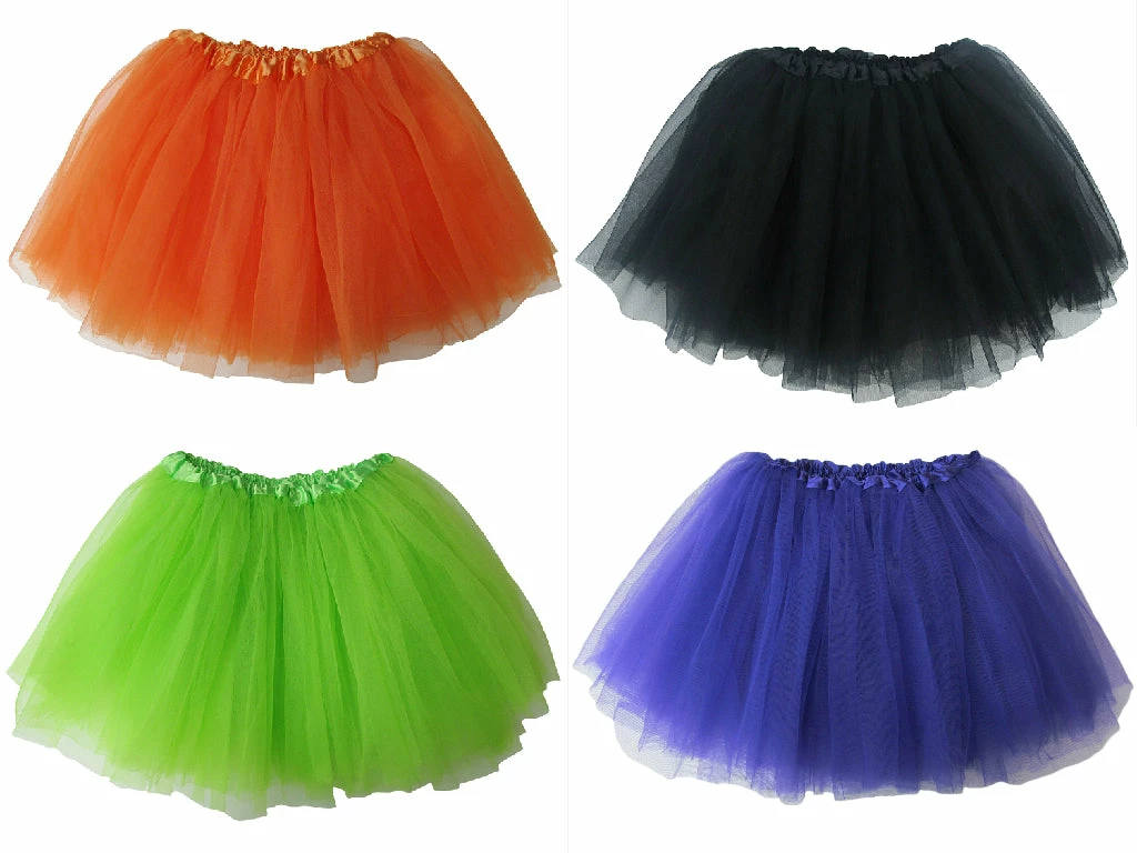 Sydney So Sweet Tutu & Costume Shop Spooky Halloween - Kids Costume Ballet Girls Tutu Wholesale Value Multi 4-Pack 1 Sydney So Sweet Tutu & Costume Shop Spooky Halloween - Kids Costume Ballet Girls Tutu Wholesale Value Multi 4-Pack