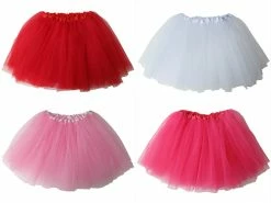 Sydney So Sweet Be My Valentine - Kids Costume Ballet Girls Tutu Wholesale Value Multi 4-Pack