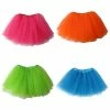Sydney So Sweet Neon Bright - Kids Costume Ballet Girls Tutu Wholesale Value Multi 4-Pack On Wednesday, We Wear Pink