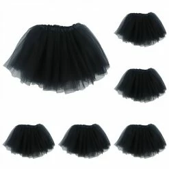Sydney So Sweet Tutu & Costume Shop Black - Kids Ballet Tutu Value 5-Pack
