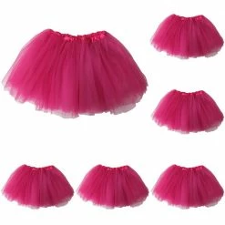 Sydney So Sweet Birthday Hot Pink - Kids Ballet Tutu Value 5-Pack