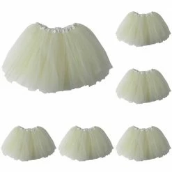 Sydney So Sweet Ivory - Kids Ballet Tutu Value 5-Pack Tutu & Costume Shop