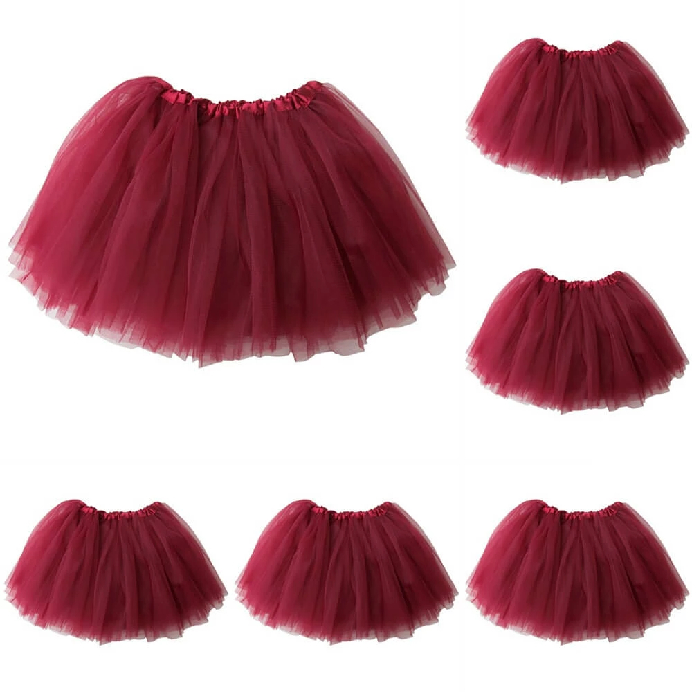 Sydney So Sweet Tutu & Costume Shop Burgundy - Kids Ballet Tutu Value 5-Pack 1 Sydney So Sweet Tutu & Costume Shop Burgundy - Kids Ballet Tutu Value 5-Pack