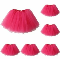 Sydney So Sweet Neon Pink - Kids Ballet Tutu Value 5-Pack