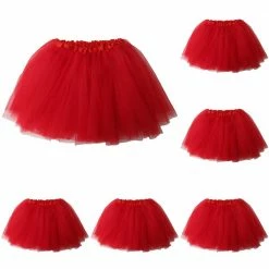 Sydney So Sweet Red - Kids Ballet Tutu Value 5-Pack