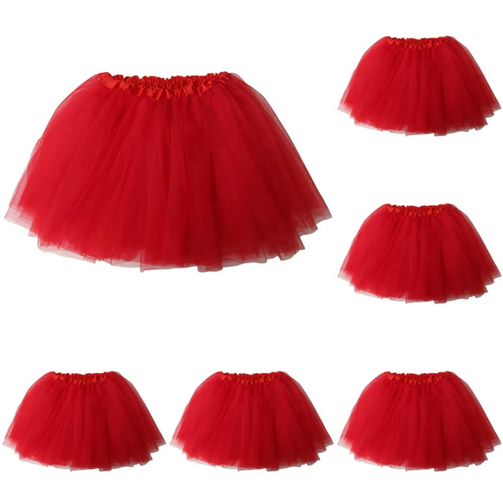 Sydney So Sweet Red - Kids Ballet Tutu Value 5-Pack 1 Sydney So Sweet Red - Kids Ballet Tutu Value 5-Pack