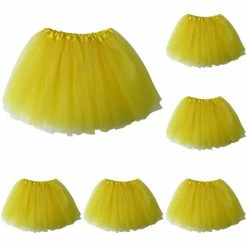 Sydney So Sweet Tutu & Costume Shop Yellow - Kids Ballet Tutu Value 5-Pack