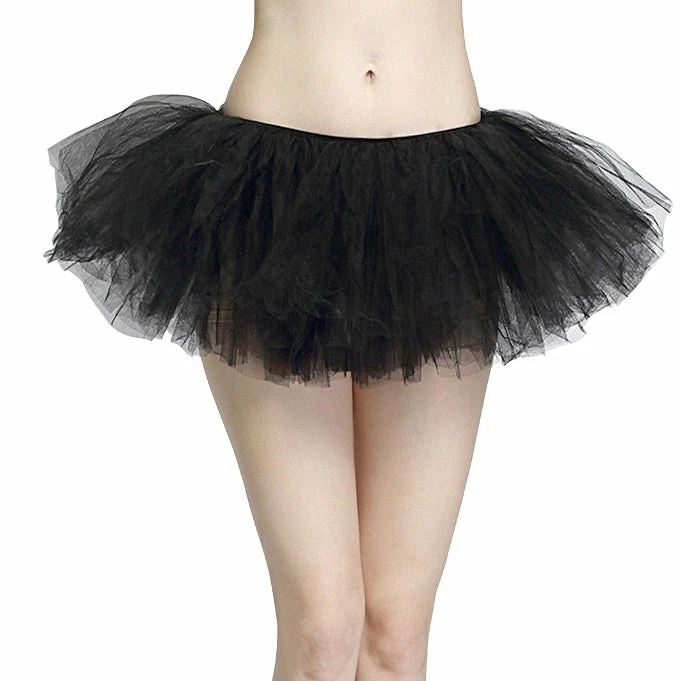 Sydney So Sweet Tutu & Costume Shop Black - 5 Layer Tutu Skirt For Running, Dress-Up, Costumes 1 Sydney So Sweet Tutu & Costume Shop Black - 5 Layer Tutu Skirt For Running, Dress-Up, Costumes