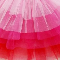Sydney So Sweet Pink, Hot Pink, Red 6 Layer Tutu Skirt Costume For Girls, Women, Plus