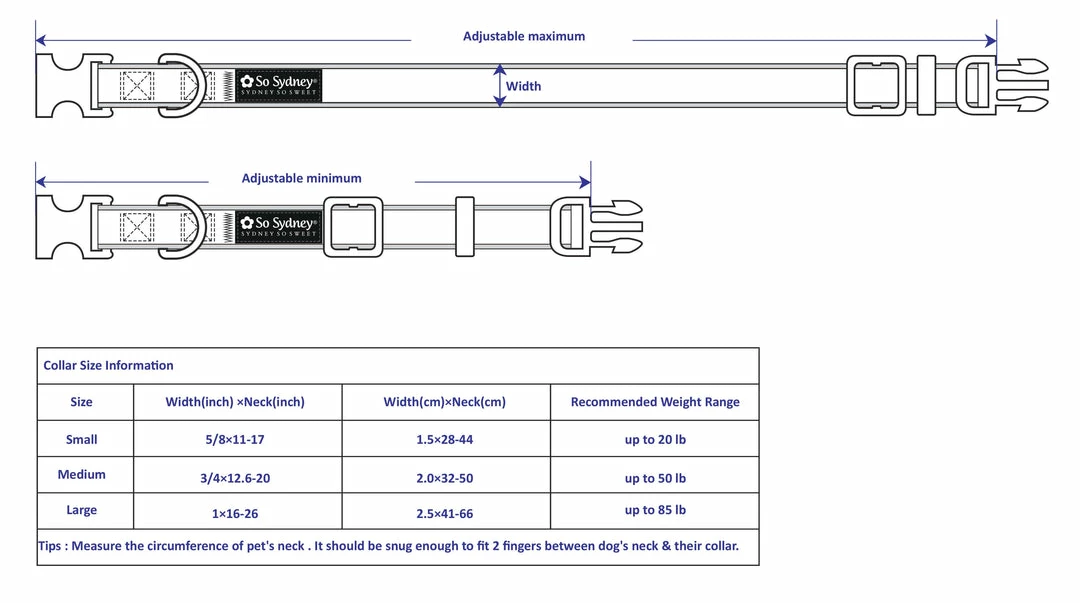 Sydney So Sweet Rose Garden Hot Pink Beautiful Floral Adjustable Dog Collar 3 Sydney So Sweet Rose Garden Hot Pink Beautiful Floral Adjustable Dog Collar