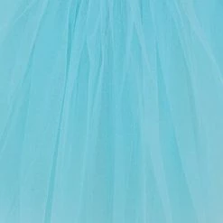 Sydney So Sweet Aqua Blue Tutu Skirt - Kids Size 3-Layer Tulle Basic Ballet Dance Costume Tutus For Girls Patriotic