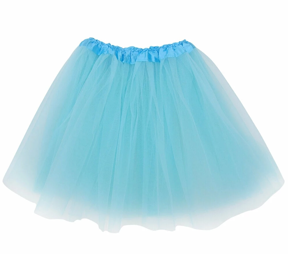 Sydney So Sweet Tutu & Costume Shop Aqua Blue Tutu Skirt For Adult - Women's Size 3-Layer Basic Ballet Costume Dance Tutus 1 Sydney So Sweet Tutu & Costume Shop Aqua Blue Tutu Skirt For Adult - Women's Size 3-Layer Basic Ballet Costume Dance Tutus