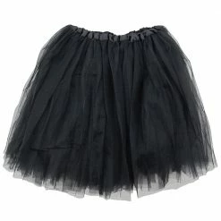 Sydney So Sweet Black Plus Size Adult Tutu Skirt - Women's Plus Size 3- Layer Basic Ballet Costume Dance Tutus