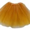 Sydney So Sweet Gold Tutu Skirt For Adult - Women's Size 3-Layer Basic Ballet Costume Dance Tutus Tutu & Costume Shop