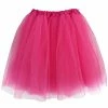 Sydney So Sweet On Wednesday, We Wear Pink Hot Pink Tutu Skirt For Adult - Women's Size 3-Layer Basic Ballet Costume Dance Tutus
