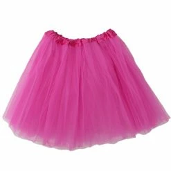 Sydney So Sweet Hot Pink Plus Size Adult Tutu Skirt - Women's Plus Size 3- Layer Basic Ballet Costume Dance Tutus