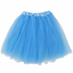 Sydney So Sweet Light Blue Plus Size Adult Tutu Skirt - Women's Plus Size 3- Layer Basic Ballet Costume Dance Tutus