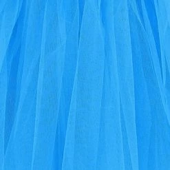 Sydney So Sweet Neon Blue Tutu Skirt - Kids Size 3-Layer Tulle Basic Ballet Dance Costume Tutus For Girls
