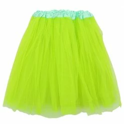 Sydney So Sweet Neon Green Tutu Skirt For Adult - Women's Size 3-Layer Basic Ballet Costume Dance Tutus