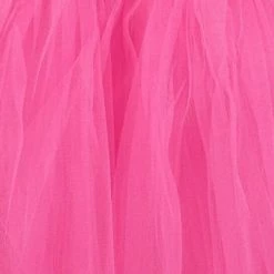 Sydney So Sweet On Wednesday, We Wear Pink Neon Pink Tutu Tutu Skirt - Women's Size 3-Layer Basic Ballet Costume Dance Tutus