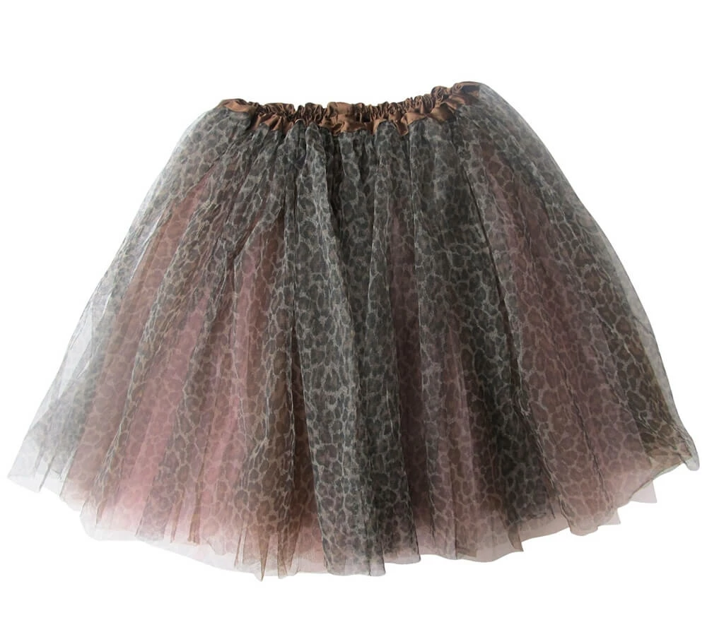 Sydney So Sweet On Wednesday, We Wear Pink Cheetah Pink Tutu Skirt - Kids Size 3-Layer Tulle Basic Ballet Dance Costume Tutus For Girls 2 Sydney So Sweet On Wednesday, We Wear Pink Cheetah Pink Tutu Skirt - Kids Size 3-Layer Tulle Basic Ballet Dance Costume Tutus For Girls
