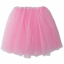 Sydney So Sweet Plus Size Pink Tutu Skirt - Plus Size 3-Layer Tulle Skirt Dress Up Tutus For Women