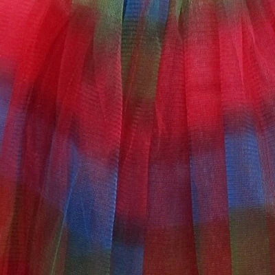Sydney So Sweet Rainbow Red Tutu Skirt - Kids Size 3-Layer Tulle Basic Ballet Dance Costume Tutus For Girls 4 Sydney So Sweet Rainbow Red Tutu Skirt - Kids Size 3-Layer Tulle Basic Ballet Dance Costume Tutus For Girls
