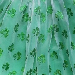 Sydney So Sweet St. Patrick's Day Sparkle Shamrock Tutu Skirt Costume For Girls, Women, Plus 9 Sydney So Sweet St. Patrick's Day Sparkle Shamrock Tutu Skirt Costume For Girls, Women, Plus