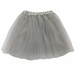 Sydney So Sweet Silver Tutu Skirt For Adult - Women's Size 3-Layer Basic Ballet Costume Dance Tutus Tutu & Costume Shop
