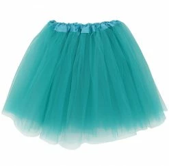Sydney So Sweet Turquoise Green Plus Size Adult Tutu Skirt - Women's Plus Size 3- Layer Basic Ballet Costume Dance Tutus
