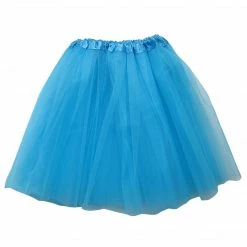 Sydney So Sweet Turquoise Blue Plus Size Adult Tutu Skirt - Women's Plus Size 3- Layer Basic Ballet Costume Dance Tutus