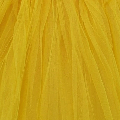 Sydney So Sweet Yellow Tutu Skirt - Kids Size 3-Layer Tulle Basic Ballet Dance Costume Tutus For Girls 5 Sydney So Sweet Yellow Tutu Skirt - Kids Size 3-Layer Tulle Basic Ballet Dance Costume Tutus For Girls