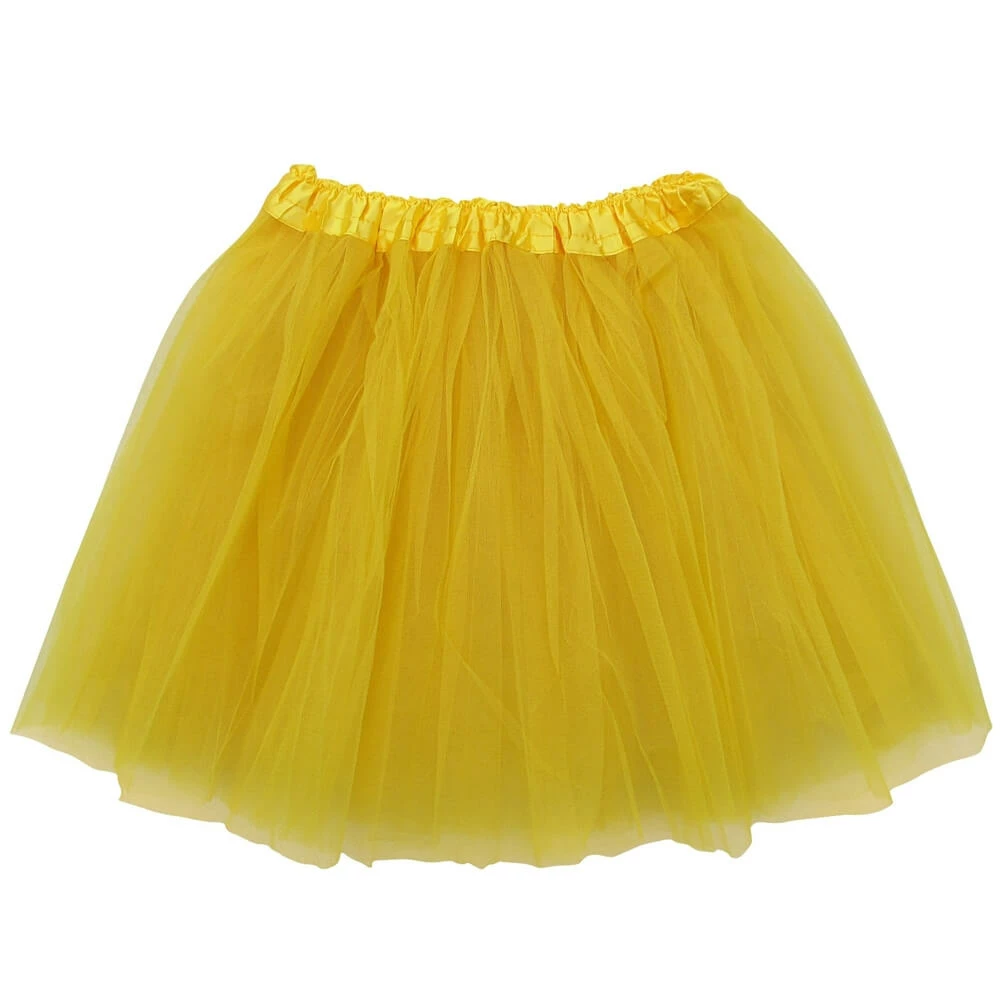 Sydney So Sweet Yellow Tutu Skirt For Adult - Women's Size 3-Layer Basic Ballet Costume Dance Tutus 2 Sydney So Sweet Yellow Tutu Skirt For Adult - Women's Size 3-Layer Basic Ballet Costume Dance Tutus