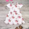Sydney So Sweet Anchors Away Floral Posies Cold Shoulder Girls Dress New Arrivals