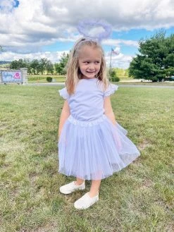 Sydney So Sweet Adult & Plus Tutu Costumes Adult White Angel Costume - White Tutu Skirt & Headband Halo Set For Adult Or Plus Size