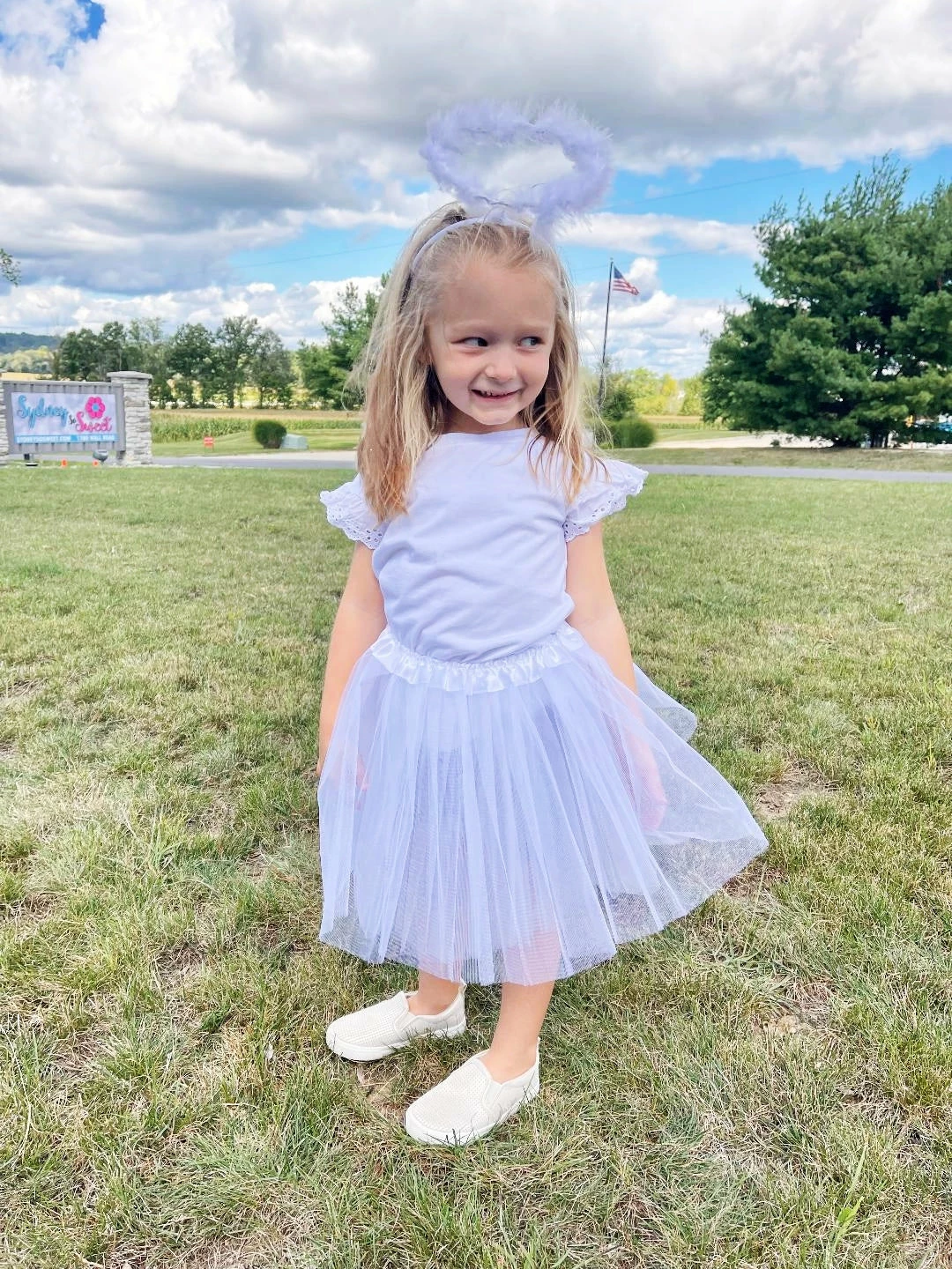 Sydney So Sweet Adult & Plus Tutu Costumes Adult White Angel Costume - White Tutu Skirt & Headband Halo Set For Adult Or Plus Size 1 Sydney So Sweet Adult & Plus Tutu Costumes Adult White Angel Costume - White Tutu Skirt & Headband Halo Set For Adult Or Plus Size