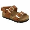 Sydney So Sweet Toddler, Girls Backstrap Birky Sandals, Chestnut Footwear