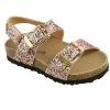 Sydney So Sweet Toddler, Girls Backstrap Birky Sandals, Rose Gold Glitter