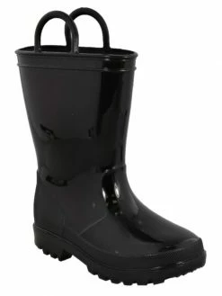 Footwear RESTOCKED! Sydney So Sweet Premium Exclusive Classic Black Girls Rain Boots