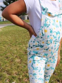 Sydney So Sweet Flower Child Daisy Blue Flare Leg Girls Jumpsuit New Arrivals