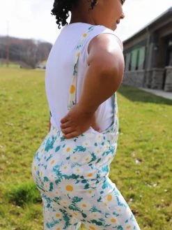 Sydney So Sweet Flower Child Daisy Blue Flare Leg Girls Jumpsuit New Arrivals