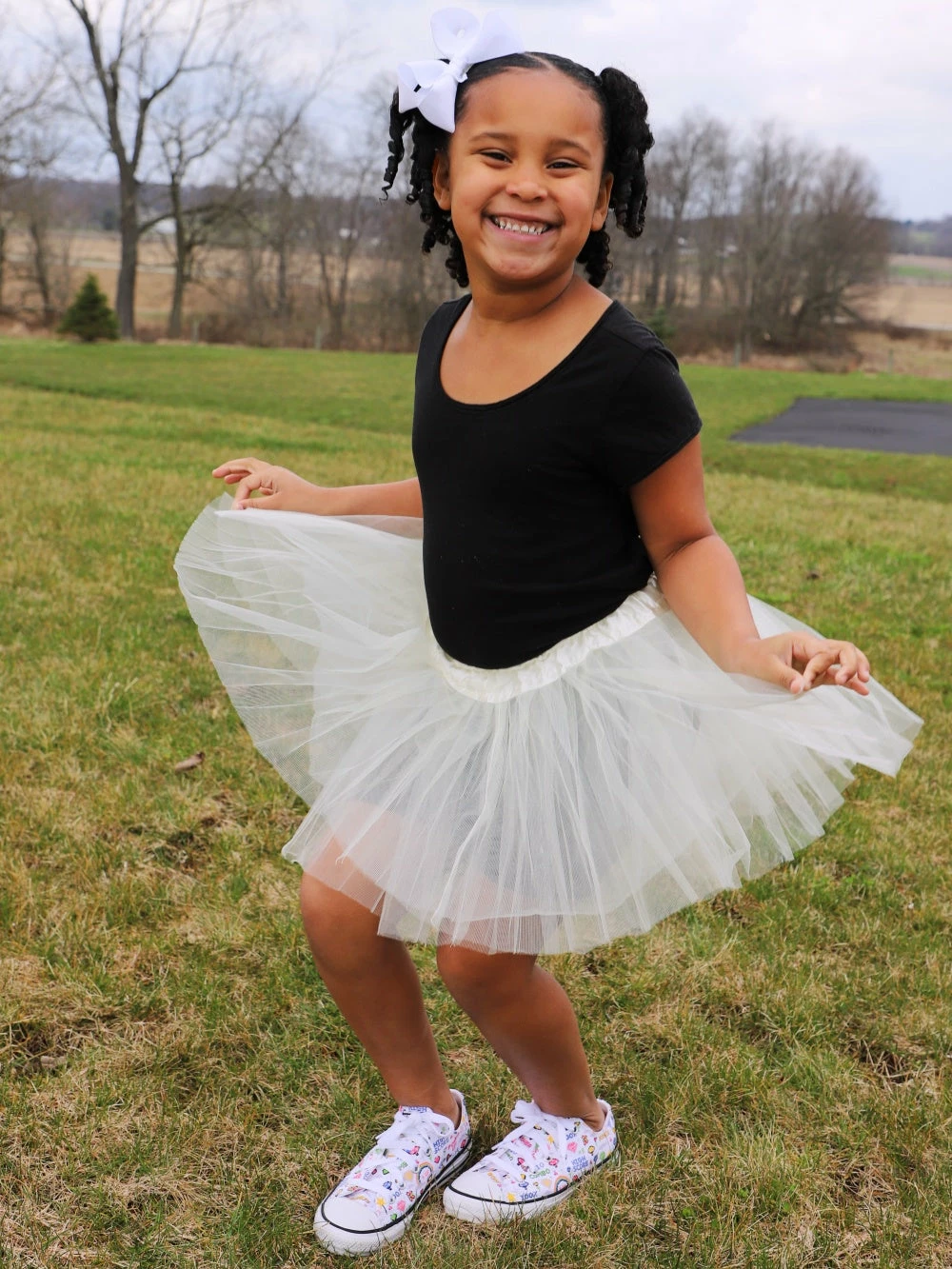 Sydney So Sweet Ivory Tutu Skirt - Kids Size 3-Layer Tulle Basic Ballet Dance Costume Tutus For Girls Tutu & Costume Shop 3 Sydney So Sweet Ivory Tutu Skirt - Kids Size 3-Layer Tulle Basic Ballet Dance Costume Tutus For Girls Tutu & Costume Shop
