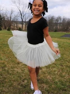 Sydney So Sweet Ivory Tutu Skirt - Kids Size 3-Layer Tulle Basic Ballet Dance Costume Tutus For Girls Tutu & Costume Shop