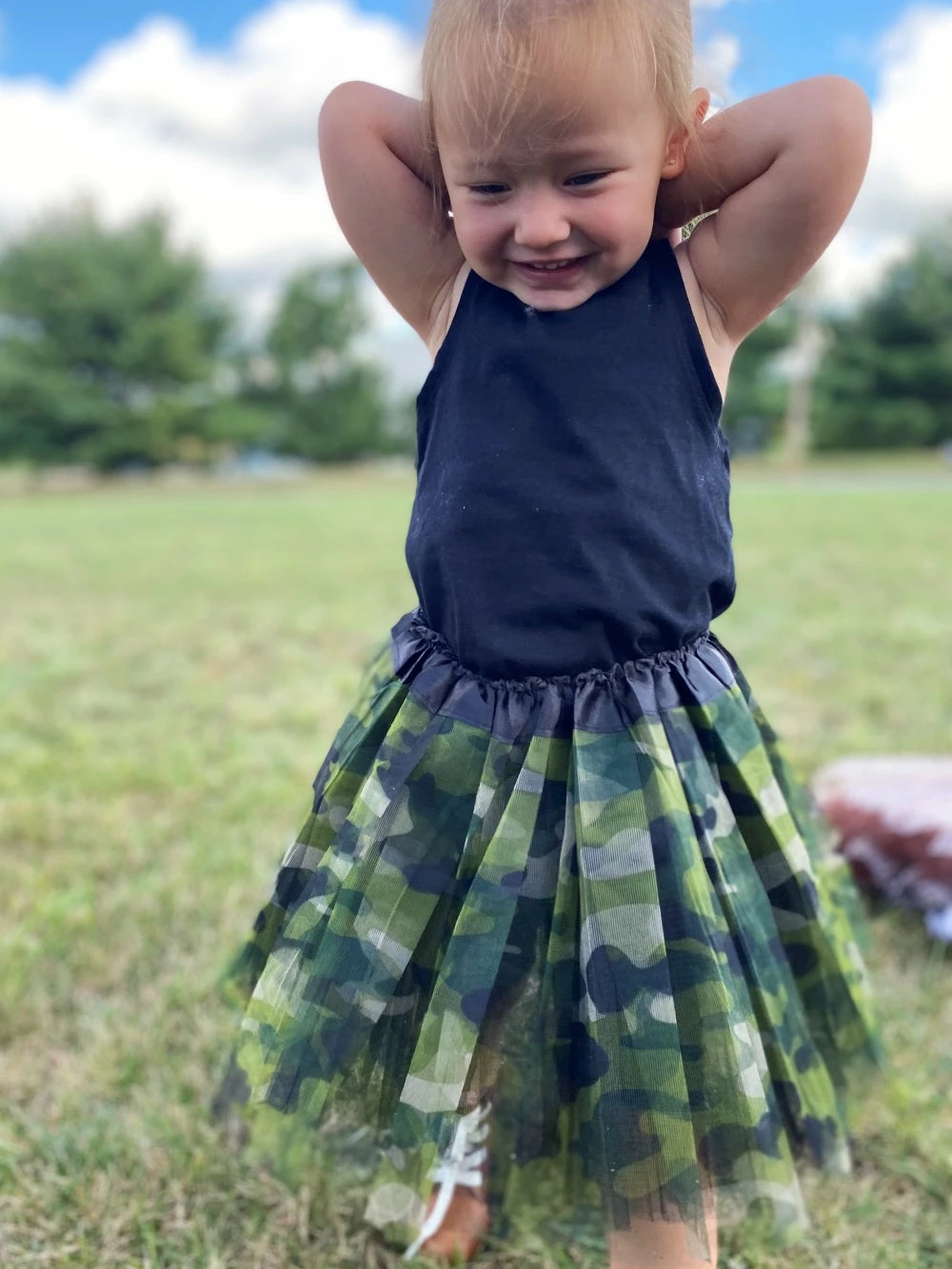 Sydney So Sweet Green Camo Camouflage Tutu Skirt - Kids Size 3-Layer Tulle Basic Ballet Dance Costume Tutus For Girls 3 Sydney So Sweet Green Camo Camouflage Tutu Skirt - Kids Size 3-Layer Tulle Basic Ballet Dance Costume Tutus For Girls
