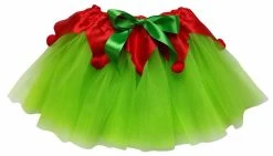 Sydney So Sweet Lime Green- Elf Tutu Christmas