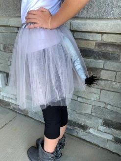 Sydney So Sweet Costumes For Kids Girls Gray Elephant Costume - Complete Kids Costume Set With Tutu, Tail, & Ears