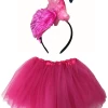 Sydney So Sweet Costumes For Kids Flamingo Costume Pink - Complete Kids Costume Set With Tutu And Headband